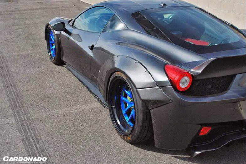 2010-2015 Ferrari 458 Coupe DE Style Trunk Spoiler - DarwinPRO Aerodynamics