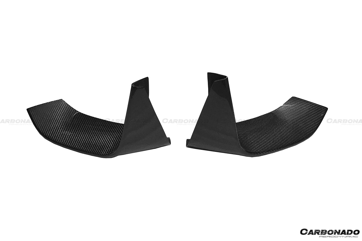 2014-2020 BMW M3 F80 & M4 F82 MP Style Front Caps - Carbonado