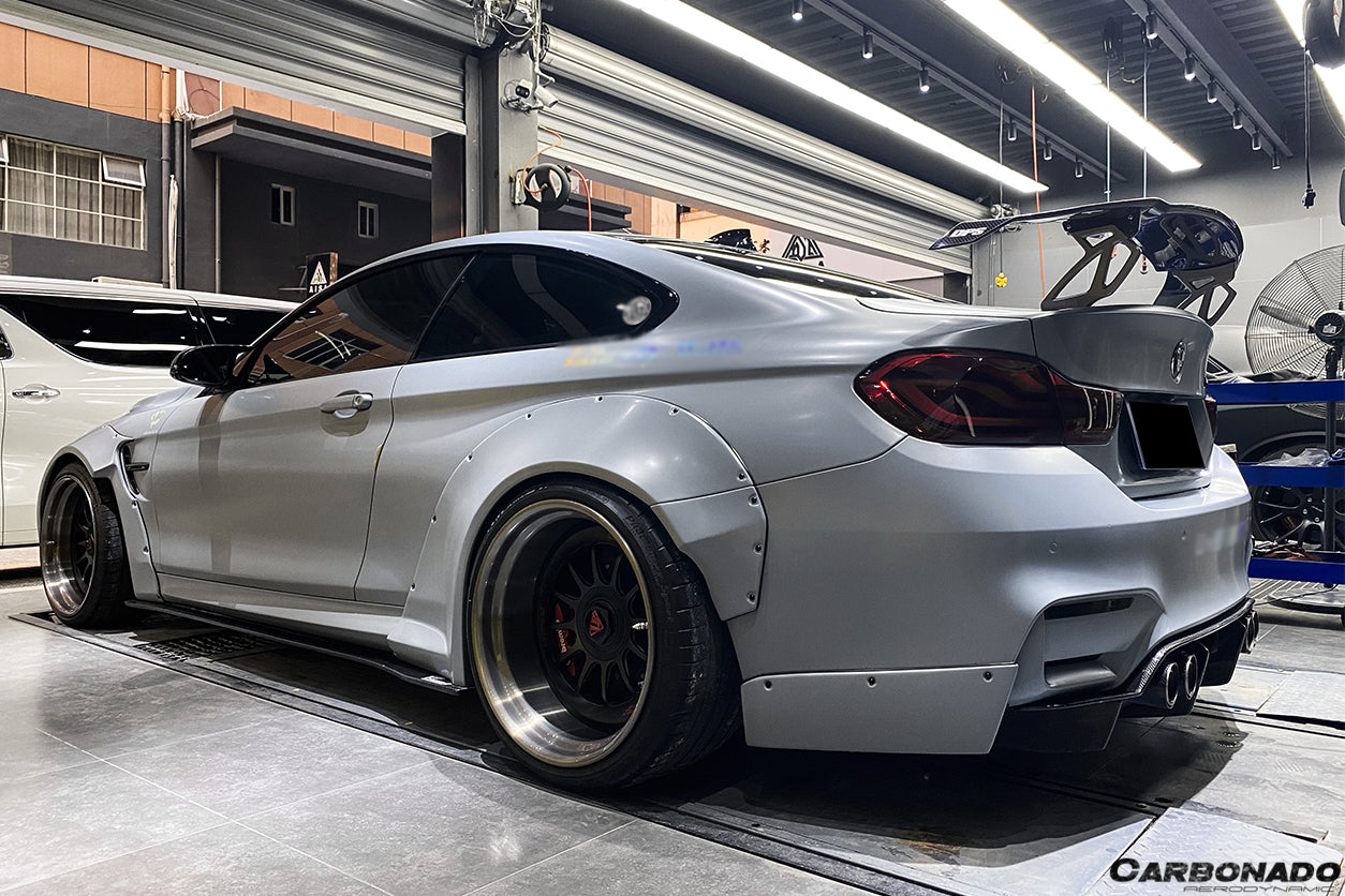 2014-2020 BMW M3 F80 M4 F82 VRS Style Carbon Fiber Trunk Spoiler - Carbonado Aero