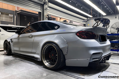2014-2020 BMW M3 F80 M4 F82 VRS Style Carbon Fiber Trunk Spoiler - Carbonado Aero