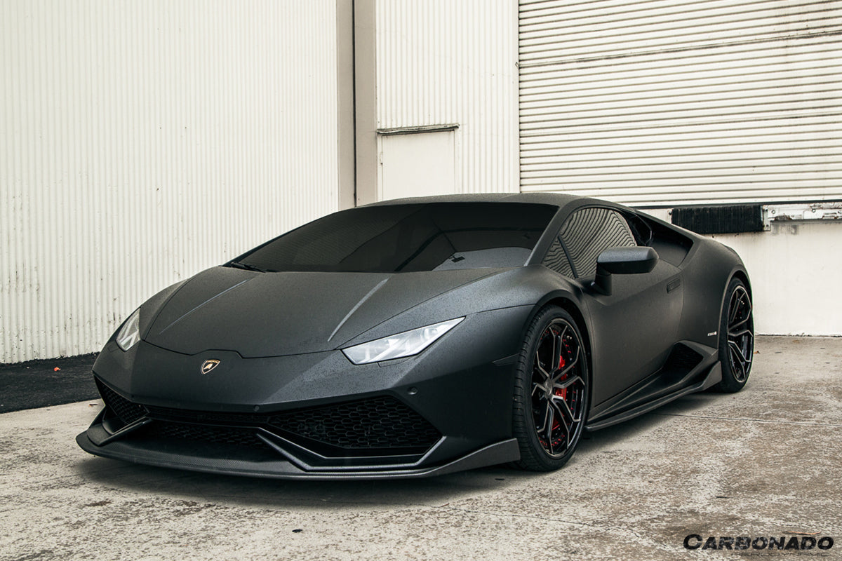 2015-2020 Lamborghini Huracan LP610/LP580 AYP Style Carbon Fiber Side Skirts - Carbonado