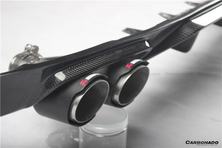 2015-2020 Lexus GS & GSF AM Style Carbon Fiber Rear Lip With exhaust tips