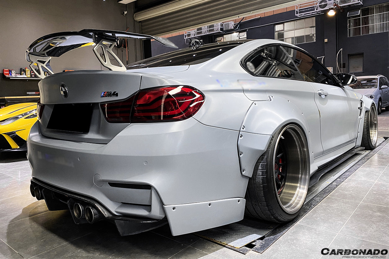 2014-2020 BMW M3 F80 M4 F82 VRS Style Carbon Fiber Trunk Spoiler - Carbonado Aero