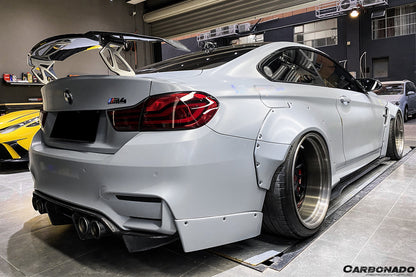 2014-2020 BMW M3 F80 M4 F82 VRS Style Carbon Fiber Trunk Spoiler - Carbonado Aero