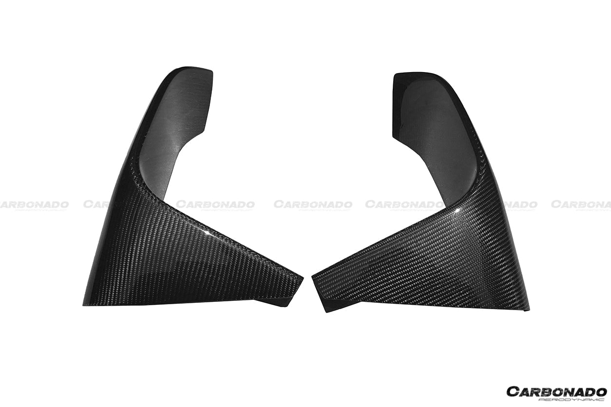 2014-2020 BMW M3 F80 & M4 F82 MP Style Front Caps - Carbonado