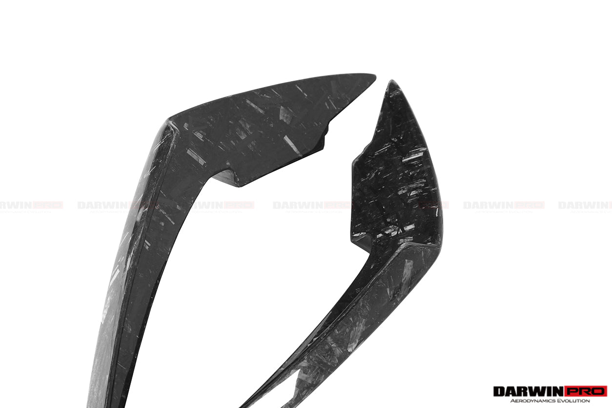 2017-2022 Nissan GTR R35 EBA BKSS Style Carbon Fiber Front Canards - DarwinPRO Aerodynamics