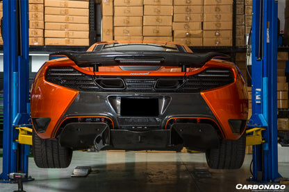 2011-2017 McLaren MP4 12C/650S VS Style Rear Bumper & Diffuser - Carbonado