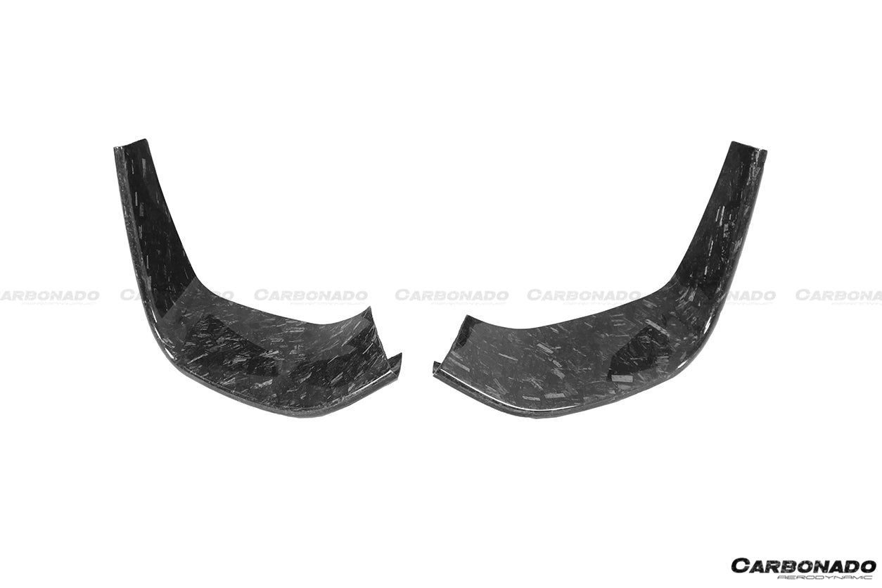 2014-2020 BMW M3 F80 & M4 F82 MP Style Front Caps - Carbonado