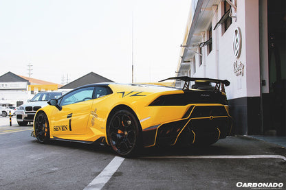 2015-2020 Lamborghini Huracan LP610/LP580 VRS Style Rear Bumper - Carbonado