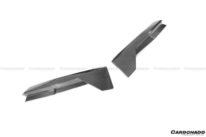 2021-UP BMW M4 G82/G83 MP Style Carbon Fiber Rear Caps - Carbonado