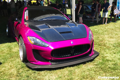 2008-2018 Maserati GranTurismo DC Style Hood - Carbonado