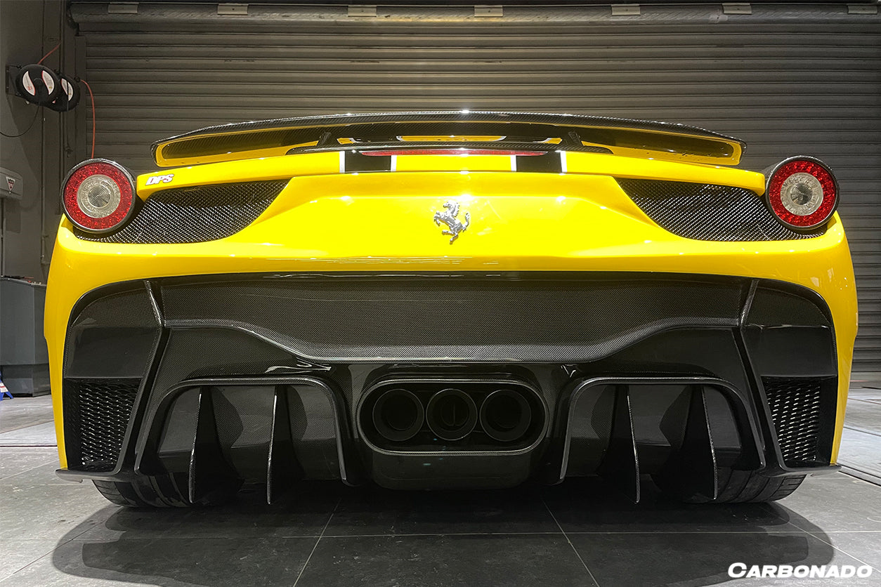 2015-2020 Lamborghini Huracan LP610/LP580 AYP Style Carbon Fiber Side Skirts - Carbonado