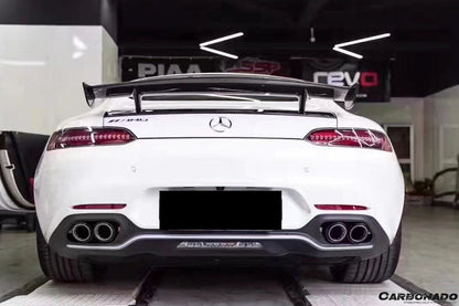 2015-2020 Mercedes Benz AMG GT/GTS/GTC RZS Style Carbon Fiber Trunk Spoiler - Carbonado