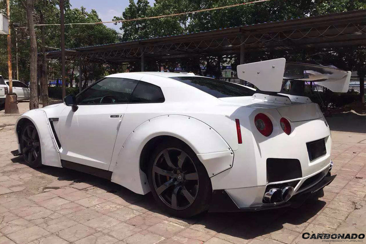 2008-2016 Nissan GTR R35 CBA/DBA DE Style Full Body Kit - Carbonado