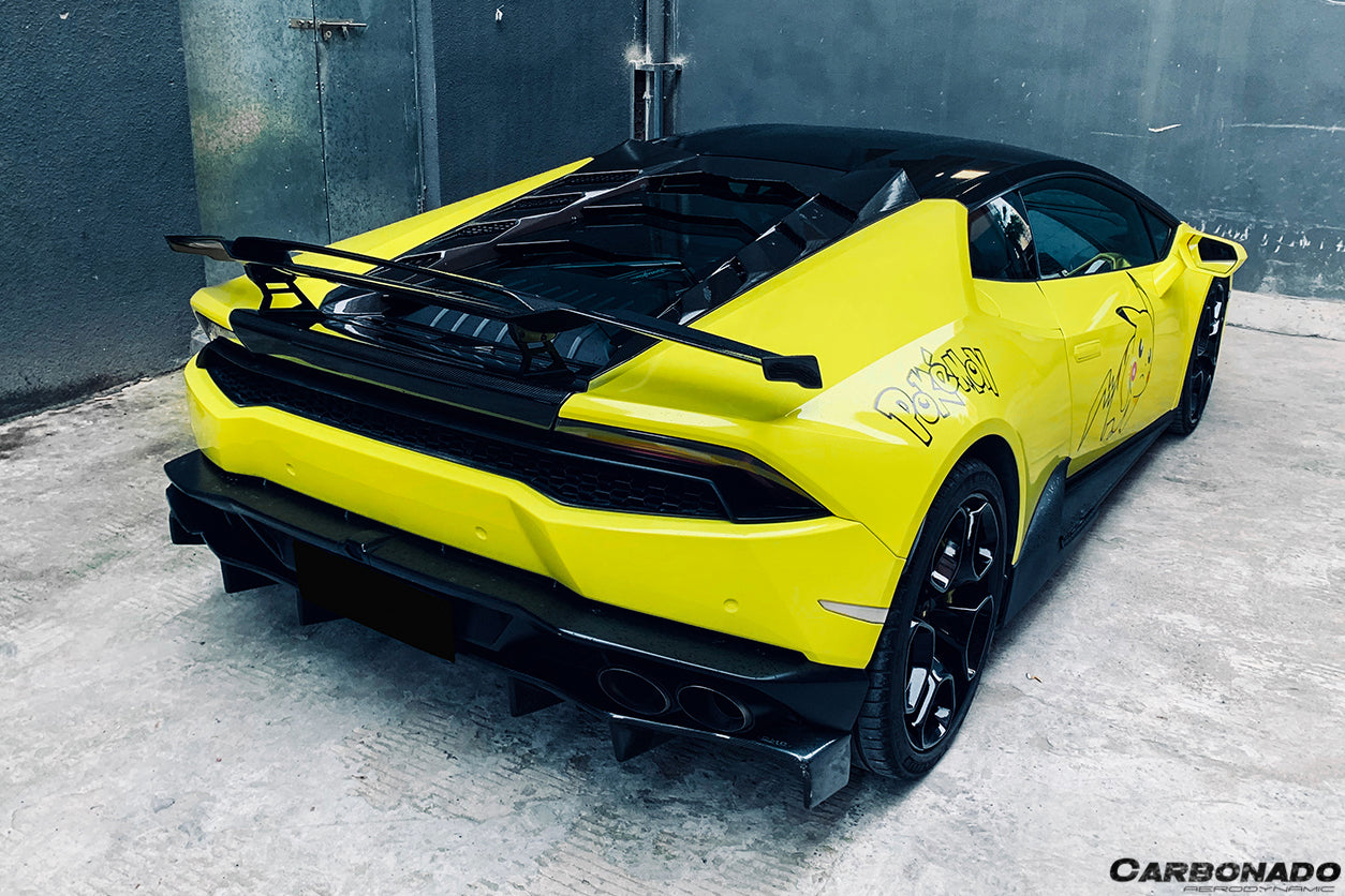 2015-2020 Lamborghini Huracan LP610 DC Style Rear Diffuser - Carbonado