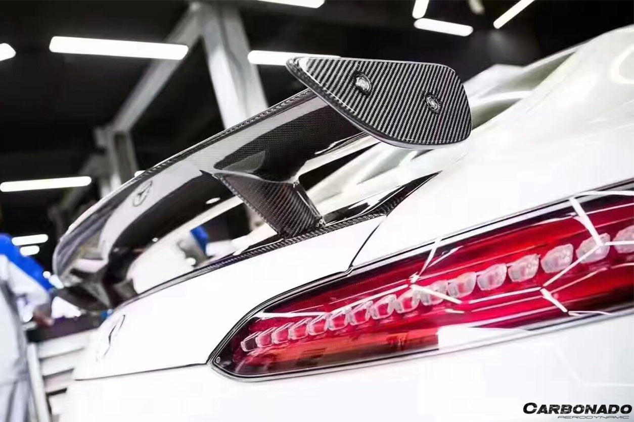 2015-2020 Mercedes Benz AMG GT/GTS/GTC RZS Style Carbon Fiber Trunk Spoiler - Carbonado