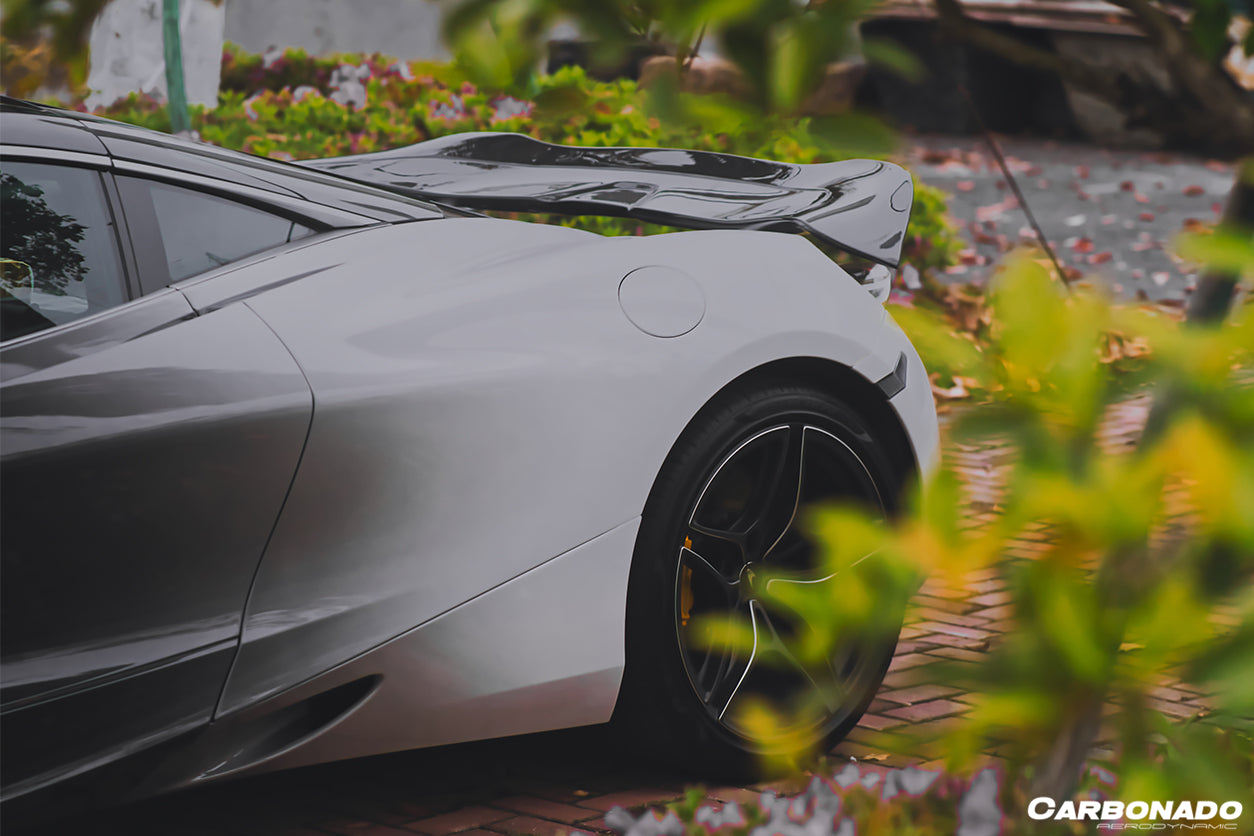 2017-2020 McLaren 720s VRS Style Carbon Fiber Trunk Spoiler - Carbonado