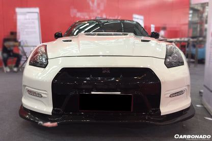 2012-2016 Nissan GTR R35 DBA VA Style Front Bumper - Carbonado