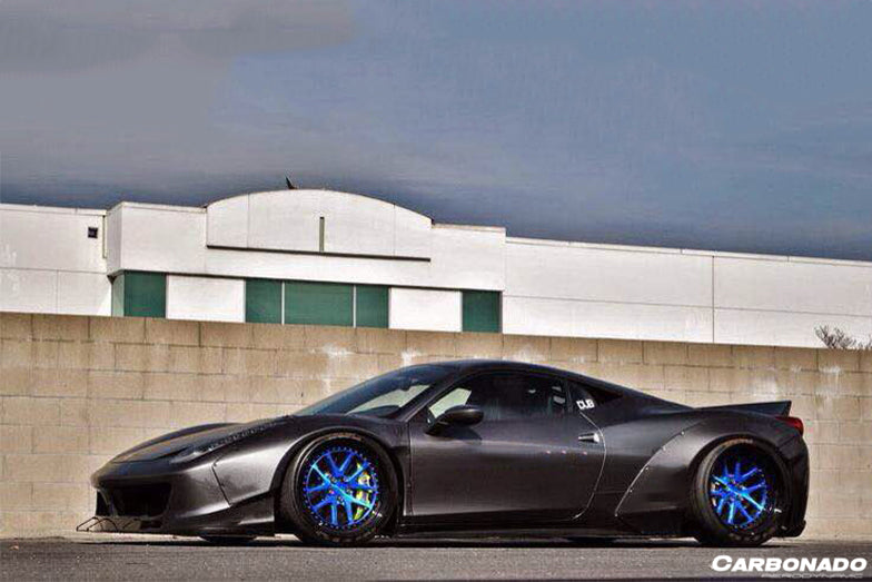 2010-2015 Ferrari 458 Coupe/Spyder DE Style Aero Full Body Kit - DarwinPRO Aerodynamics