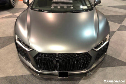 2016-2019 Audi R8 VRS Style Carbon Fiber Front Lip - Carbonado