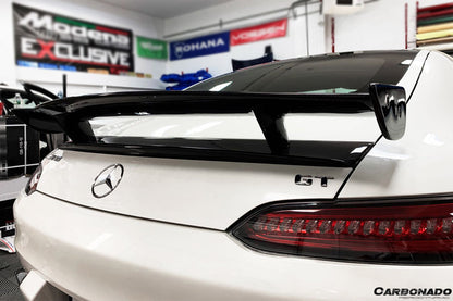 2015-2020 Mercedes Benz AMG GT/GTS/GTC RZS Style Carbon Fiber Trunk Spoiler - Carbonado