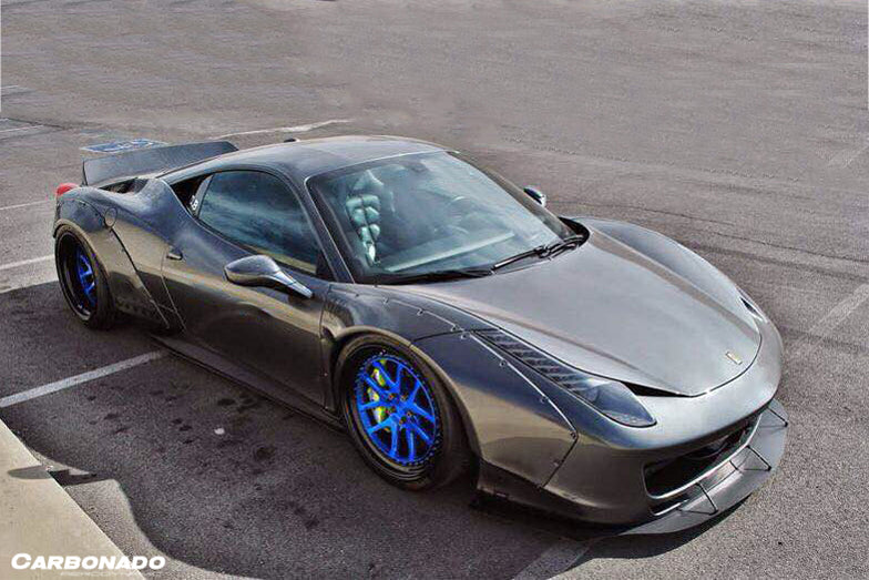2010-2015 Ferrari 458 Coupe/Spyder DE Style Aero Full Body Kit - DarwinPRO Aerodynamics
