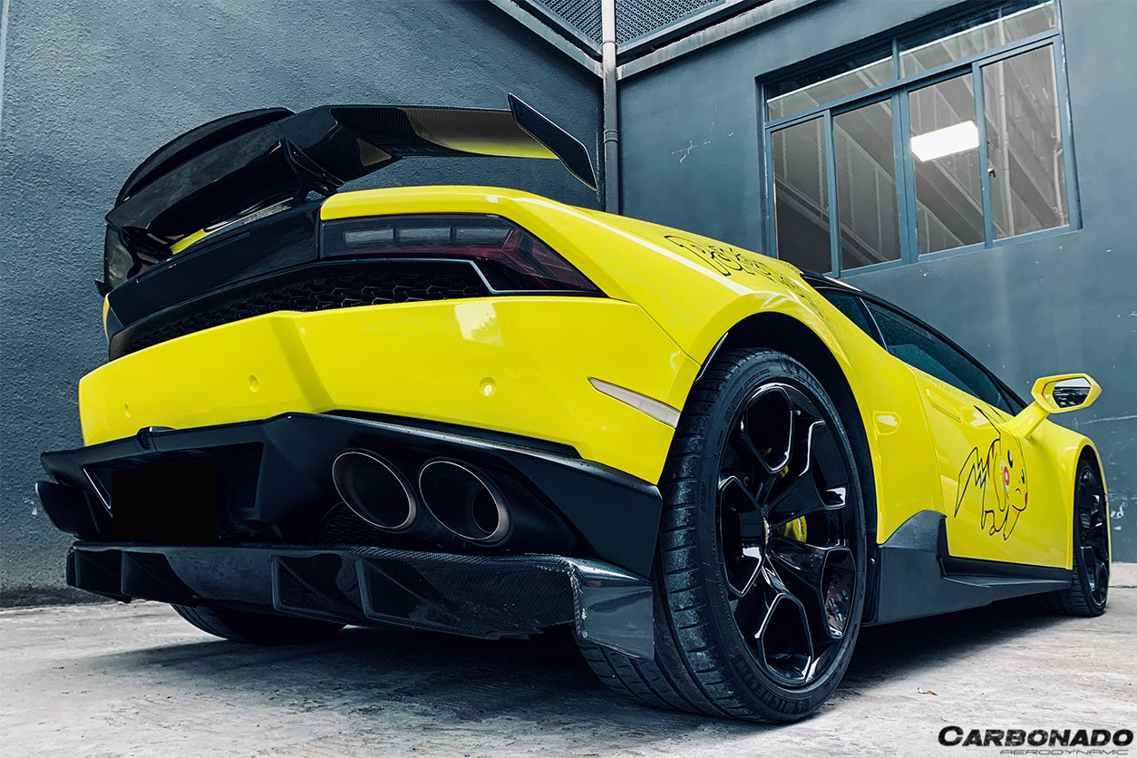 2015-2020 Lamborghini Huracan LP610 DC Style Rear Diffuser - Carbonado
