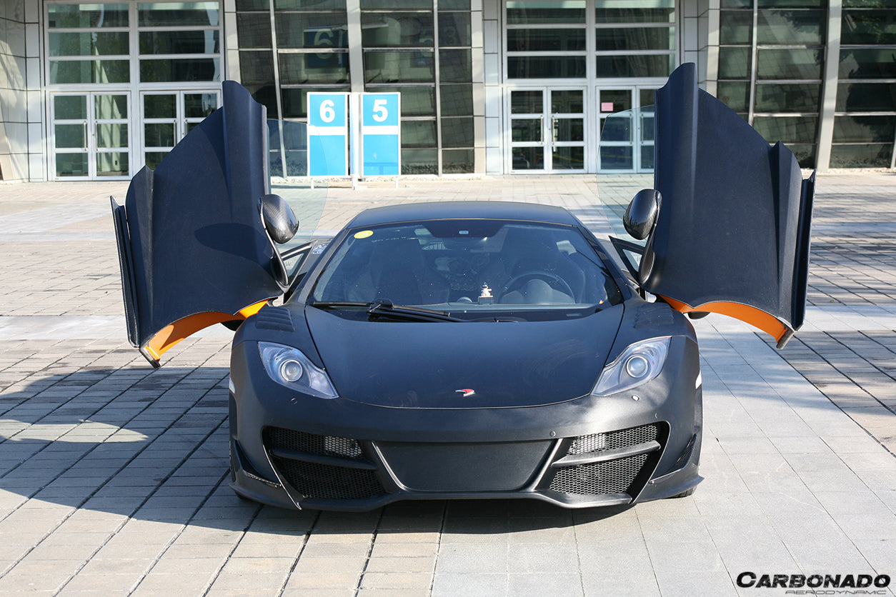 2011-2015 McLaren MP4 12C RZS Style Front Bumper - Carbonado