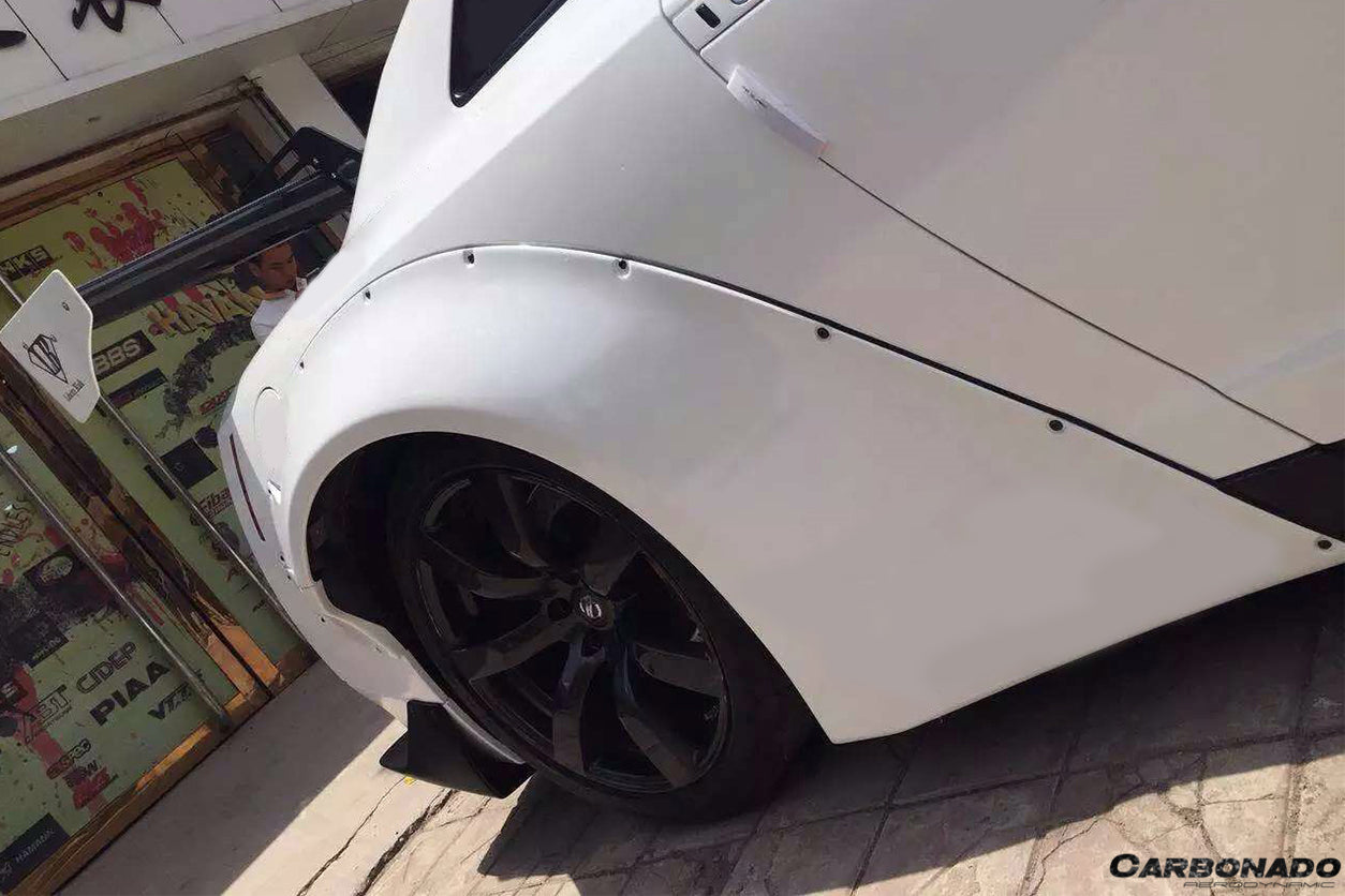 2008-2016 Nissan GTR R35 CBA/DBA DE Style Wide Fender Flares - Carbonado