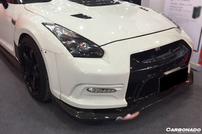 2012-2016 Nissan GTR R35 DBA VA Style Front Bumper - Carbonado