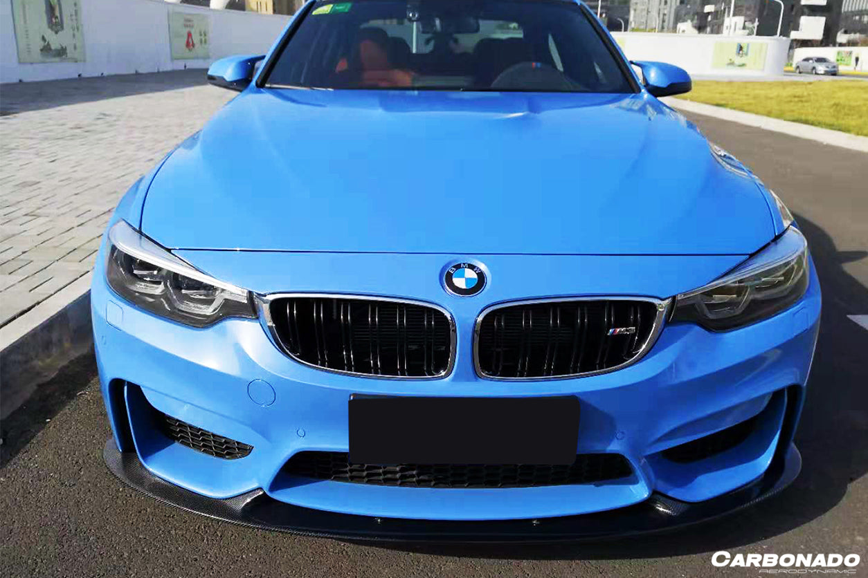 2014-2020 BMW M3 F80 & M4 F82 3D Style Front Lip - DarwinPRO Aerodynamics