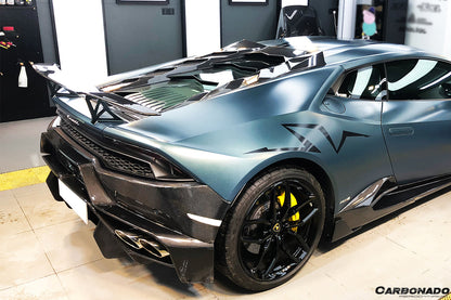 2015-2020 Lamborghini Huracan LP610/LP580 VRS Style Rear Bumper - Carbonado