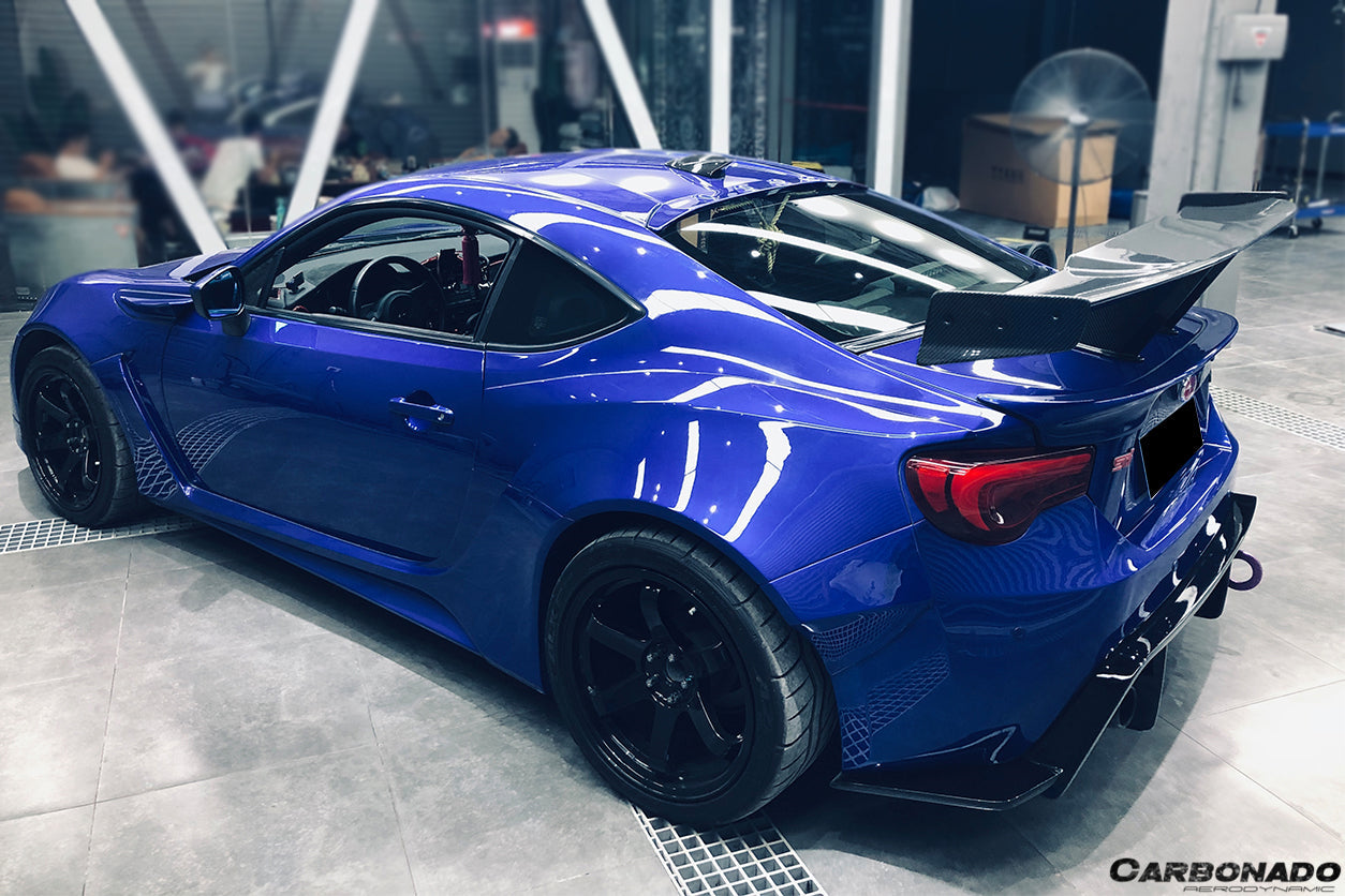 2012-2020 Scion FRS / Toyota GT86/ Subaru BRZ VTX Style Trunk Spoiler - Carbonado