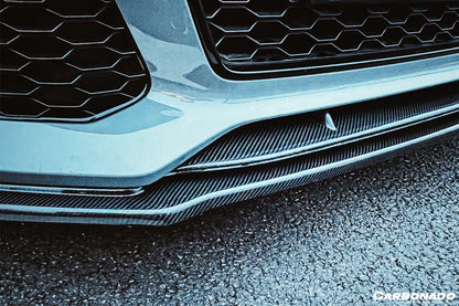 2013-2018 Audi RS6 Avant MN Style Carbon Fiber Front Lip - Carbonado