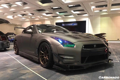 2009-2016 Nissan GTR R35 CBA/DBA TP-2 Style Carbon Fiber Hood - Carbonado