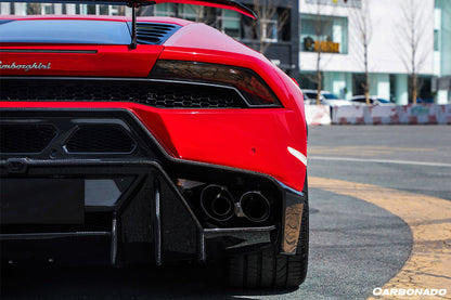 2015-2020 Lamborghini Huracan LP610/LP580 VRS Style Rear Bumper - Carbonado