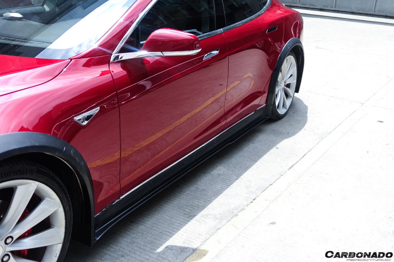 2012-2015 Tesla S Pre-facelift RZS Style Carbon Fiber Full Kit - Carbonado