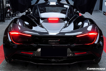 2017-2020 McLaren 720s VRS Style Carbon Fiber Trunk Spoiler - Carbonado
