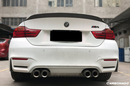2014-2020 BMW F82 M4 Coupe D3 Style Carbon Fiber Trunk Spoiler - Carbonado