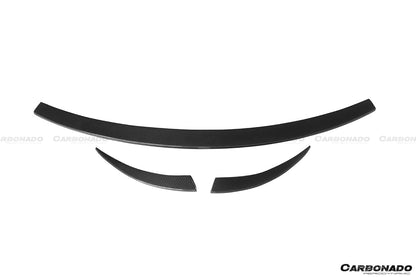 2014-2019 Porshe Macan BS Style Carbon Fiber Rear Decklid Spoiler - Carbonado
