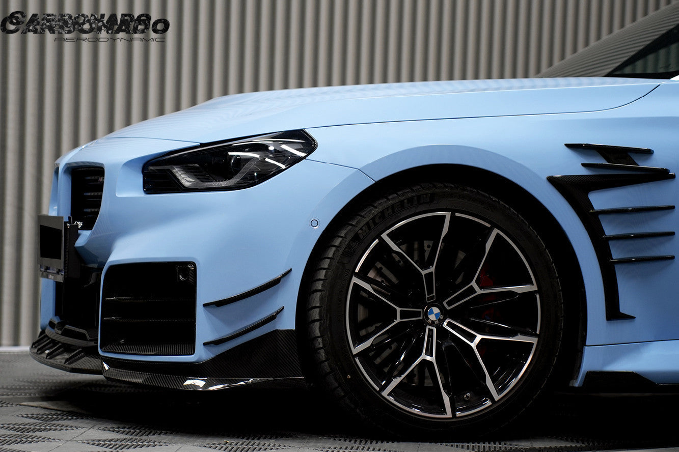 2021-2024 BMW M2 G87 AD Style Dry Carbon Fiber Fender Vents