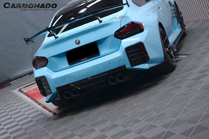 2021-2024 BMW M2 G87 AD Style Dry Carbon FIber Rear Bumper Canards