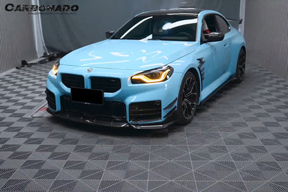 2021-2024 BMW M2 G87 AD Style Dry Carbon Fiber Front Splitter Lip