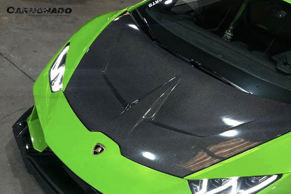 2015-2025 Lamborghini Huracan LP610  LP580  Evo  Tecnica CADO Style Carbon Fiber Hood