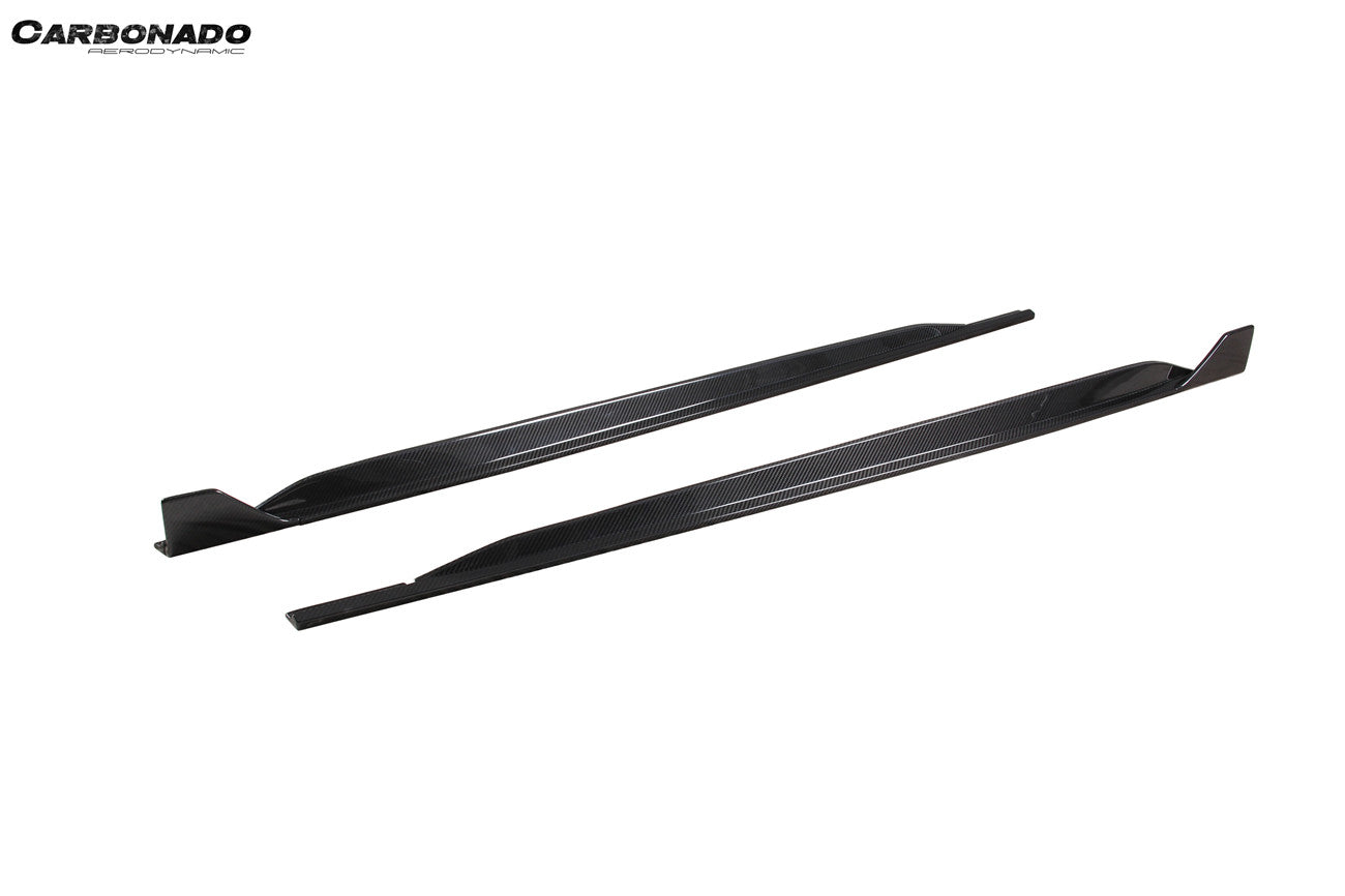 2021-2024 Audi RS3 8Y.0 Sportback AD Style Dry Carbon Fiber Side Skirts