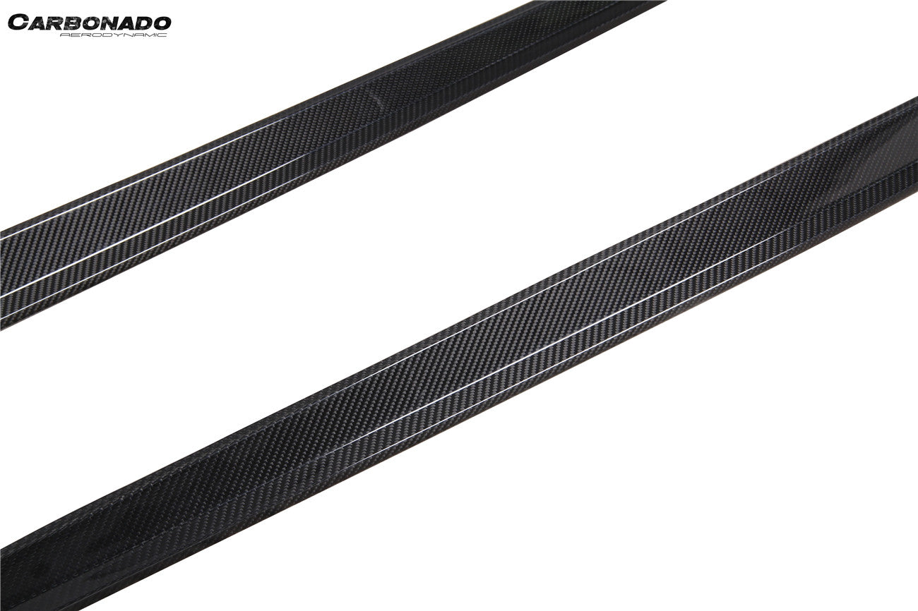 2021-2024 Audi RS3 8Y.0 Sportback AD Style Dry Carbon Fiber Side Skirts