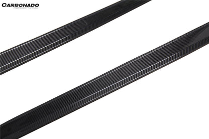 2021-2024 Audi RS3 8Y.0 Sportback AD Style Dry Carbon Fiber Side Skirts