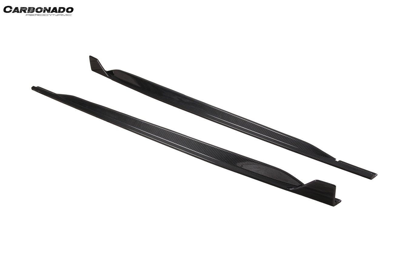 2021-2024 Audi RS3 8Y.0 Sportback AD Style Dry Carbon Fiber Side Skirts