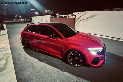 2021-2024 Audi RS3 8Y.0 Sportback AD Style Dry Carbon Fiber Side Skirts