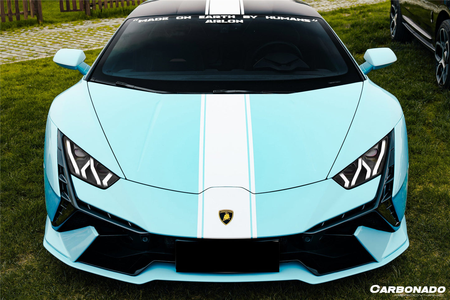 2015-2025 Lamborghini Huracan LP610   LP580   Evo Tecnica Style Front Bumper